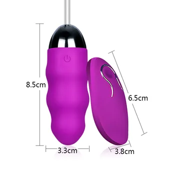 Trådløse Electric Vandtæt Vibrator Multispeed Bærbare G Spot Klitoris Stimulator Bullet Vibrator Vagina Kugle Sex Legetøj Ny