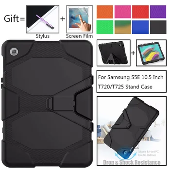 Heavy Duty Sikker Silicon etui til Samsung Galaxy Tab S5e SM-T720 SM-T725 10.5