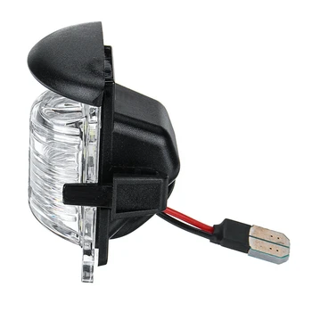 For 07-18 Jeep Wrangler JK JKU SMD LED Bageste Kofanger Nummerplade Lys Tag Lampe
