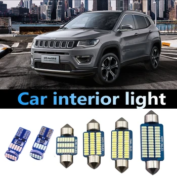 2007-2019 for jeep compass LED Bil interiør lys reading light Kuffert lys, Kabine lys Ændring tilbehør