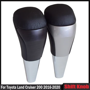 Gear Skift Knop Passer Til Toyota Land Cruiser 200 2016-2020 Læder Automatisk Bil Stick Gearstangen Håndbold