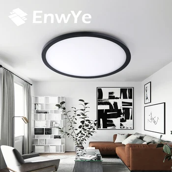EnwYe LED Overflade Monteret loft lys 24W 28W 38W AC 85-265V lampada led lampe