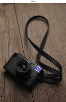 Håndlavet Ægte Læder Remmen Skulder Slynge Bælte Til Leica MP Q2 DLUX7 Canon, Sony, Fujifilm XT4 X100V Xpro 3 Panasonic