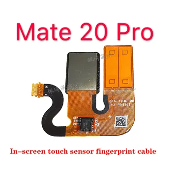 For Huawei Mate 20 Pro-skærm, touch sensor fingeraftryk kabel-HJEM-knappen oprindelige