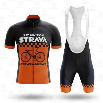2020 Pro Team Cycling Jersey Sæt Mænd Mountainbike Beklædning Sommer MTB Cykel Tøj Anti-UV-Cykling Tøj triathlon