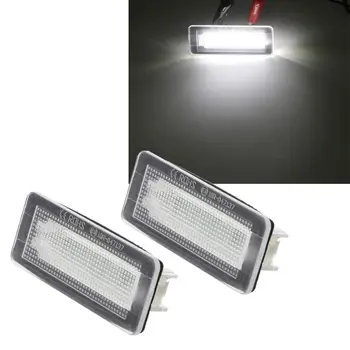 2x 18 SMD LED Nummerplade-Nummer Lampe Fejl Gratis For Benz, Smart Fortwo Coupe Cabriolet 450 451 W450 W453