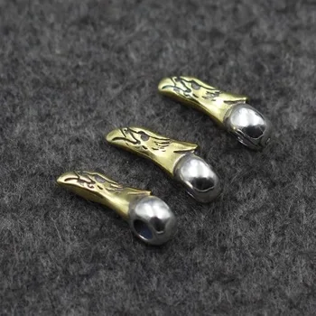 Takahashi Kagura Goro Sterling Sølv Gul Hawk Fløjte Pinnacle Stil Halskæde DIY Smykker Tilbehør Fladskærms-Perler