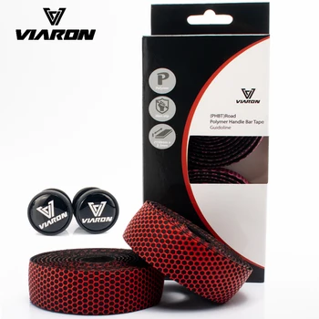 VIARON Road Cykel, Styr Tape Honeycomb Design Anti-Slip Silica Gel EVA stødabsorbering Cykling Bar Tape Cykel Tilbehør
