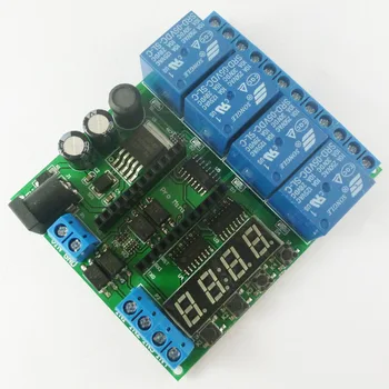2 STK IO22C04*2 DC 5-24V 4-Kanal Pro mini PLC yrelsen Relæ Skjold Modul til Arduino Multifunktions-Delay Timer Switch Board
