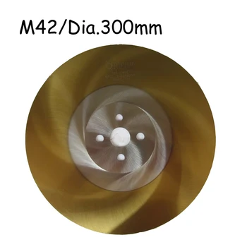 Dia.300 mm HSS Cirkulære M42 savklinge med TiN-Belagte for Industrien Skære Metal/Rør Cutter