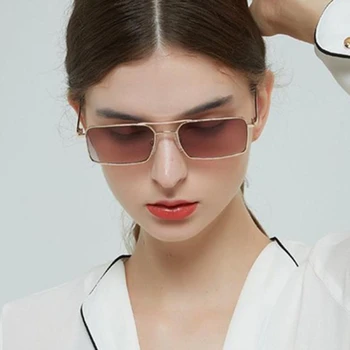 2020 Nye Fashion Square Solbriller Kvindelige Tendens Personlighed Klassisk Høj Kvalitet Ocean Stykke Udsøgt Lille Ramme Solbriller