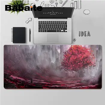 Babaite Top Kvalitet horror blodige skov DIY Design Mønster Spil musemåtte Gratis Fragt Stor musemåtte Tastaturer Mat