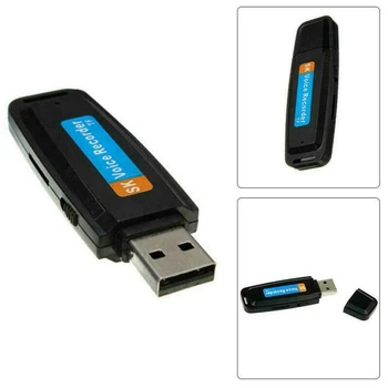 U-Disk o Digital Voice Recorder Pen Oplader, USB-Flash-Drev på Op til 32 gb Mini-SD-TF Høj Kvalitet