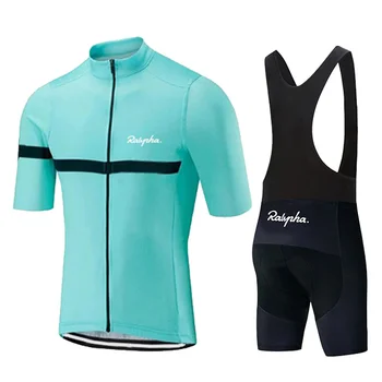 Nye Ralvpha Pro Team Jersey, Mænds Sæt, Kort Ærme Tøj, Cykling Uniform, Road Bike, Sommer Tøj til Cykling Jersey