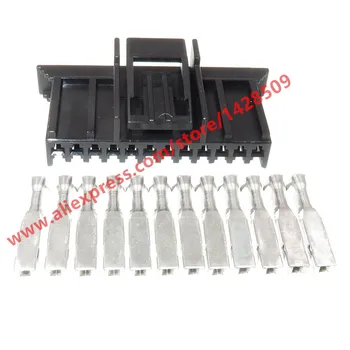 5 Sæt 12 Pin FCI Wire Harness Stik plasthus Plug Med Terminaler 211PC122S0017