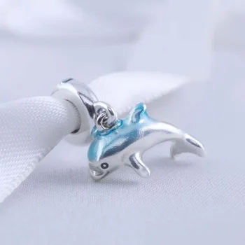 2020 Sommeren Ægte 925 Sterling Sølv Charm Ocean-Serien Perler passer Oprindelige Europæiske Charms Armbånd Kvinder DIY Smykker