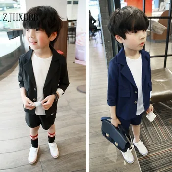 Herre Baby Drenge Passer Børn Blazer børnetøj Formelle Slid Toddler Dreng Kostume Sommeren 2020 To-delt Kostume koreansk