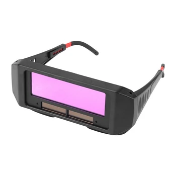 Solar automatisk nedblænding svejsning beskyttende maske svejser briller svejsning cap