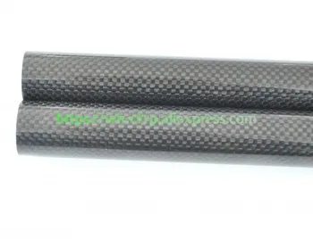 OD 15mm X-ID 10mm X 12mm X 13mm x Længde 500mm kulfiber Rør (Roll Indpakket), med full carbon 15*10 |15*12 | 15*13