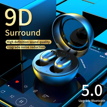 S8 TWS Trådløse Bluetooth-Earphpne 5.0 Ægte Trådløse In-ear Mini hovedtelefon øretelefon Gaming øretelefoner med mikrofon Mobiltelefon smart touch