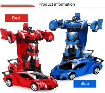 Anime Transformation Film Legetøj Dreng Cool Plast Robot Rc Bil Action Figurer Tank Fly Model Børns Legetøj Fjernbetjening