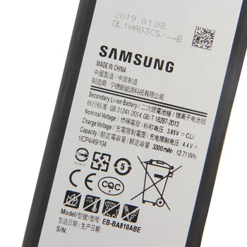 SAMSUNG Oprindelige Erstatning Batteri EB-BA810ABE Til Samsung Galaxy A8 2016 SM-A810F A810F A810 Autentisk Telefonens Batteri 3300mAh