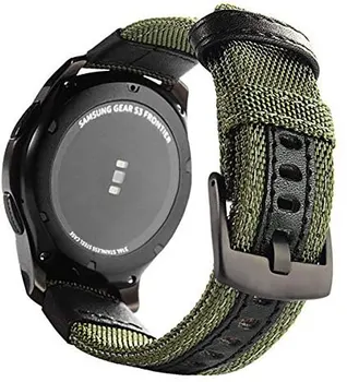 Nylon Strop Til Samsung Galaxy Se 3 41 45mm Strap Watch Band Til Galaxy Watch3 Smart Ur, Armbånd, mode Udskiftning bælte