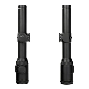 EB 1-4X24E FFF Kompakt Jagt Riflescopes Første fokusplan Taktiske Glas Sigtemiddel Rød Grøn Belyse Syn Rifle Anvendelsesområde