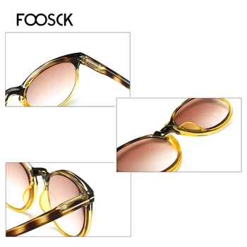 FOOSCK Vintage Runde Læsning Solbriller Kvinder Mænd Brand Designer Prebyopia Briller Briller Brillerne Dioptrier +1,0 til +4.0