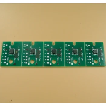 Permanent eco-solvent max antal chips til Roland SP300 SP500 BN-20 auto-reset chips 4 farver