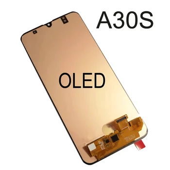 Engros 5Pcs/masse AMoled For Samsung A20-A205 A205F A30 A305F A30S A307 A50 A505F LCD-Skærm Touch screen Digitizer Assembly