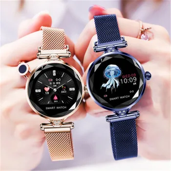 2020 H1 Mode Lady Smartwatch Kvinder Dejlig Pulsmåler Fitness Tracker-Beskeder Påmindelse Bluetooth-Vandtæt Armbånd
