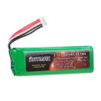 7000mAh 3,7 V Batteri GSP1029102 for JBL Charge 2 Plus, Oplade 2+, Afgift 3 Version