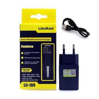 NYE Liitokala Lii-S2 S4 PD4 402 202 100 18650 Batteri Oplader 1,2 V 3,7 V 3.2 V AA21700 NiMH, li-ion batteri Smart Oplader+ 5V plug