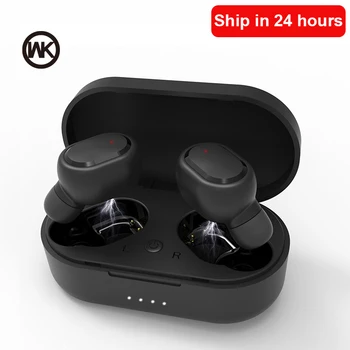 WEKOME M1 TWS 5.0 Bluetooth Hovedtelefoner 3D Stereo Trådløse Hearphones Øretelefoner Headset til Andorid Ios-fone de ouvido med Dual Mic