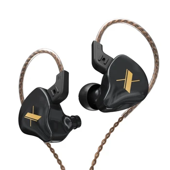 KZ EDX Kablede Dynamisk HiFi-Tung Bass In-ear Gaming Hovedtelefoner med Mikrofon 23Ω Kabel Hovedtelefon Tilbehør