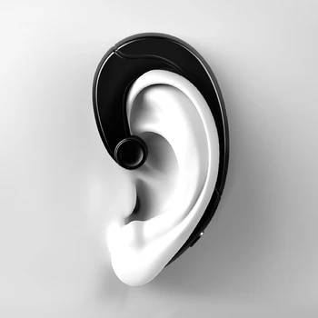 Bluetooth-Headset med Mic Ørestykker Ørekrog Bone Conduction Trådløse Bluetooth Hovedtelefoner til Telefonen