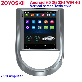 ZOYOSKII Android 10 10,4 tommer lodret skærm Tesla style bil gps-radio, navigation, multimedie-afspiller til KIA SOUL 2010-2013