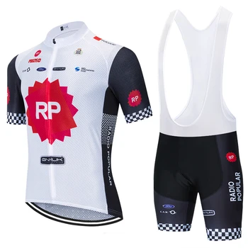 2020 Hvid RP Cycling TEAM jersey sportstøj cykel shorts, der Passer MTB Ropa Ciclismo CYKLE Maillot Culotte Tøj