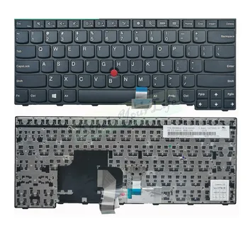 Laptop tastatur os layout til lenovo E450 E455 E450C W450 E460 E465 Serie SN20E66141 04X6141 V147720ASI sort chicony