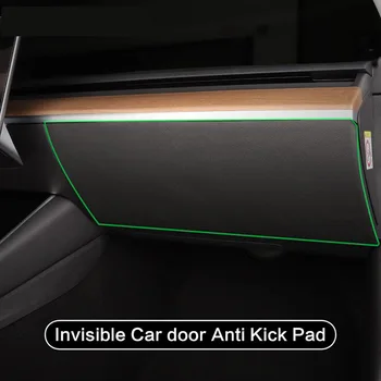 For Tesla Model 3 2018-2019 Usynlig Bil døren Anti Kick Pad Beskyttelse Side Edge Protector Film Klistermærker