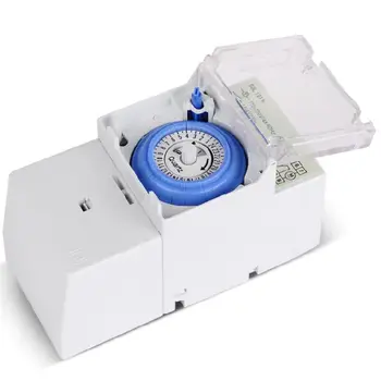 SUL181H Mekanisk Timer Switch 220V 16A 24H 8 Indstillinger Manuel/Auto-Controller
