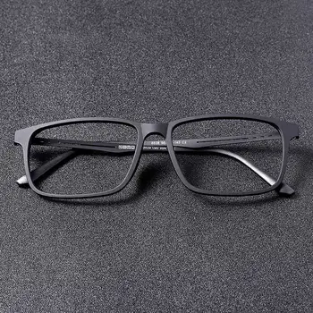 NALOAIN Nærsynethed Briller Ramme Ultralet Pladsen Recept Briller i Titanium TR90 Ramme Optiske Briller Til Mænd, Kvinder