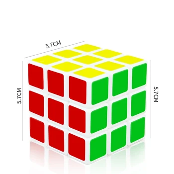 2021 Hot Salg Children ' s Magic Cube Legetøj 3x3x3 Terning Klistermærker Cube Børn Læring og Pædagogisk Legetøj For Børn Gave