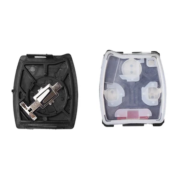 KEYYOU 20X 2 3 4 3+1 Knapper Gummi Pad-Tasten Shell For Honda Civic Overenskomst CR-V Pilot Fjernstyret Bil Key Fob Case Cover