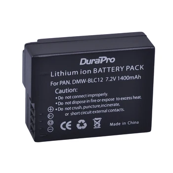 2pc 1400mAh DMW-BLC12 DMW-BLC12E BLC12 E-Batteri + Bil Oplader+ EU stik til Panasonic FZ1000, FZ200, FZ300, G5, G6, G7, GH2