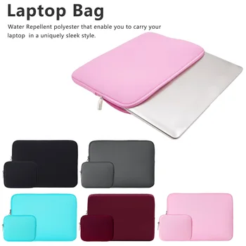 Vandtæt Laptop Taske Sleeve etui Til Macbook Air-Pro-Retina-for HP, Dell Med Magt forbud Pack 11,13,14,15,15.6 Tommer