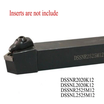 DSSNR2020K12/DSSNL2020K12/DSSNR2525M12 cylindrisk værktøj Drejebænk Drejning Af Indehaveren Kedeligt Bar cnc-værktøj