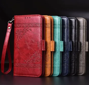 Flip Læder taske Til ZTE Geek 2,2 Pro,2 LTE Fundas Trykt Blomst Særlige tegnebog stå tilfældet med Rem