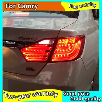 4pic Bil styling LED Baglygte Til Toyota Camry 2012 2013 tågebaglygte + Bremse Lys + Reverse Light + Dynamisk blinklyset